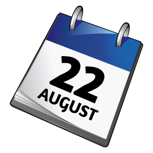 22nd Aug
